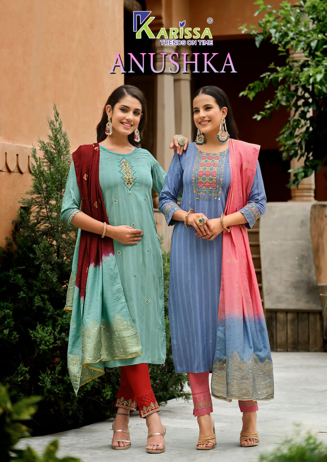 Anushka Karissa Designer Readymade Suits Catalog